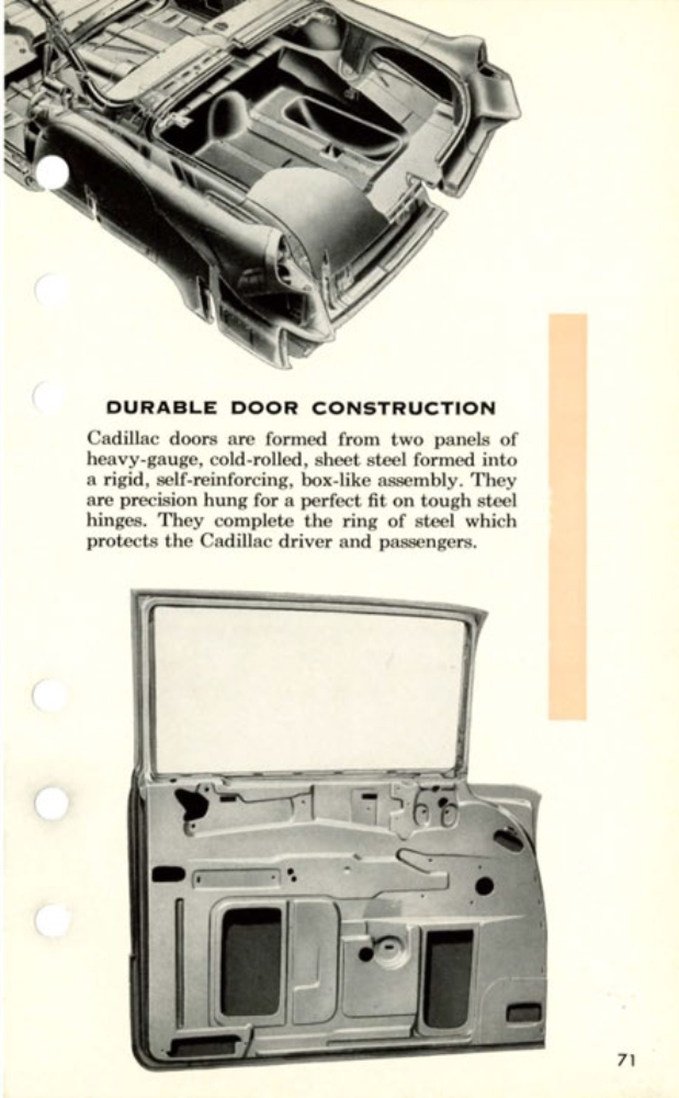1955 Cadillac Salesmans Data Book Page 109